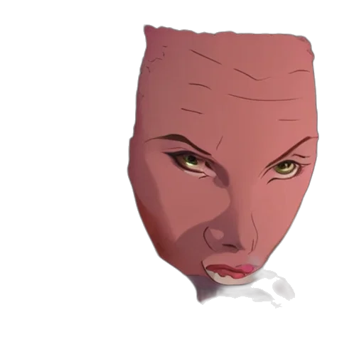 mask, face, creature, crown transparent PNG cut-out
