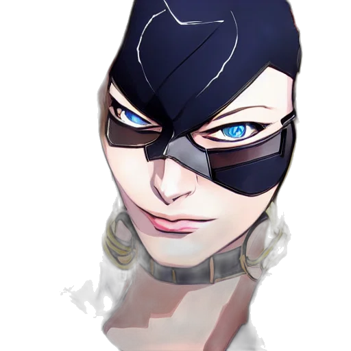 mask, face, comic book art, concept art transparent PNG cut-out