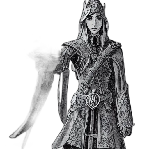 staff, sword, mask, jacket transparent PNG cut-out