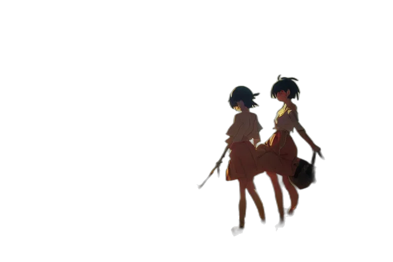 weapon, staff, umbrella, anime transparent PNG cut-out