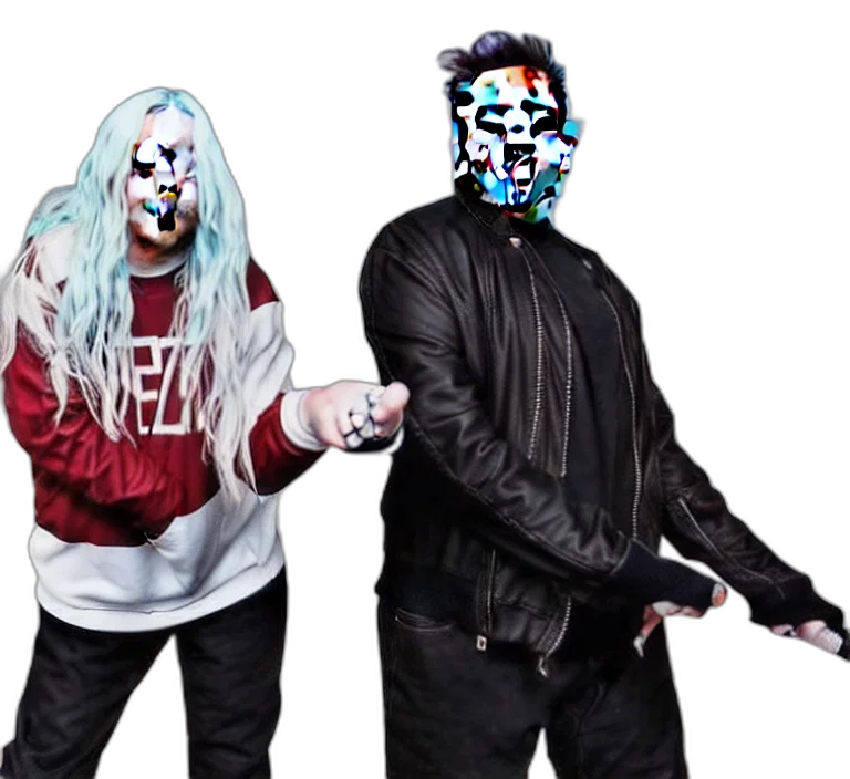 mask, jacket, concept art, cyberpunk transparent PNG cut-out