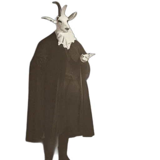mask, animal, creature, staff transparent PNG cut-out