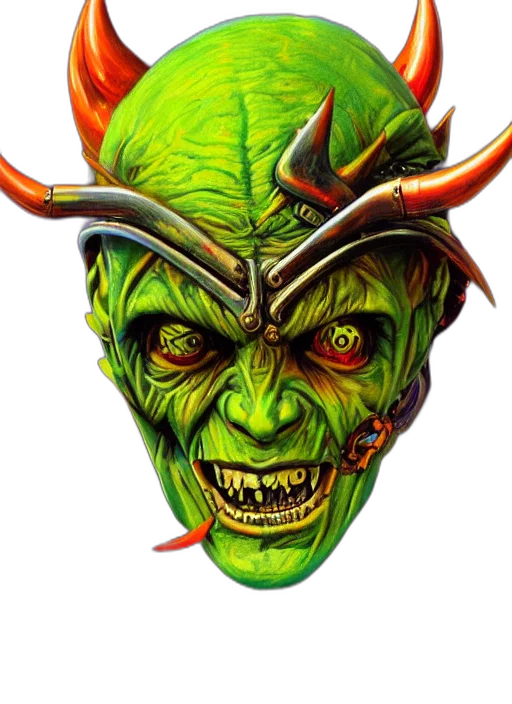 mask, face, staff, concept art transparent PNG cut-out