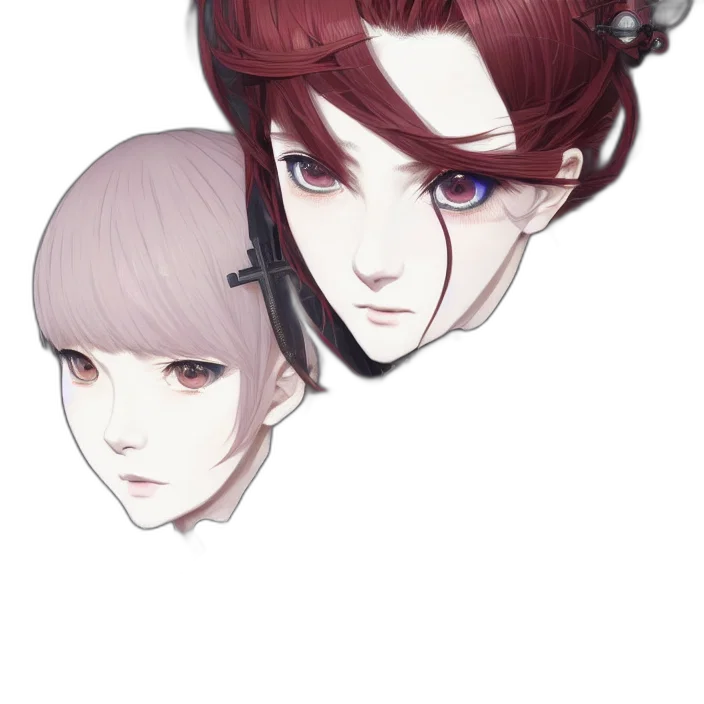 mask, face, crown, staff transparent PNG cut-out