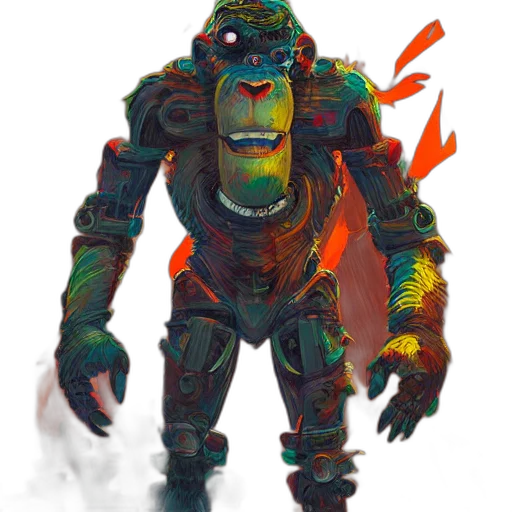 robot, creature, mask, animal transparent PNG cut-out
