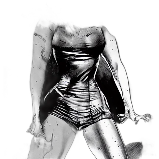 dress, robot, weapon, creature transparent PNG cut-out