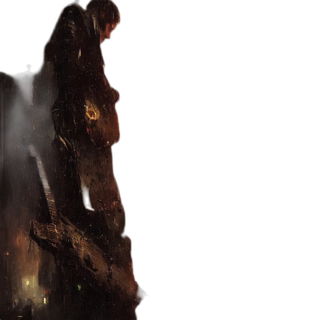 dragon, jacket, dress, concept art transparent PNG cut-out