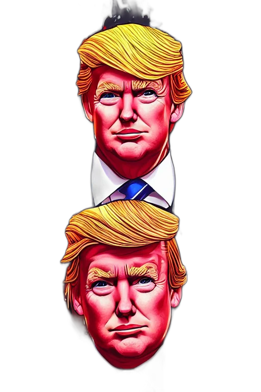 mask, face, comic book art, cartoon transparent PNG cut-out