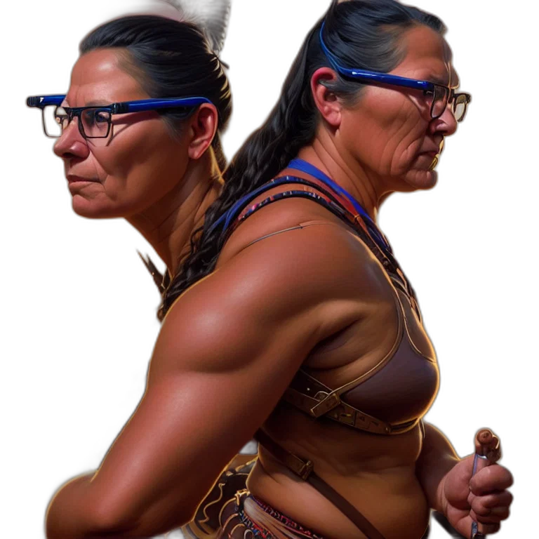 jewelry, face, staff, mask transparent PNG cut-out