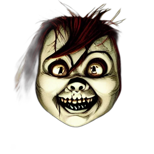 mask, face, creature, concept art transparent PNG cut-out