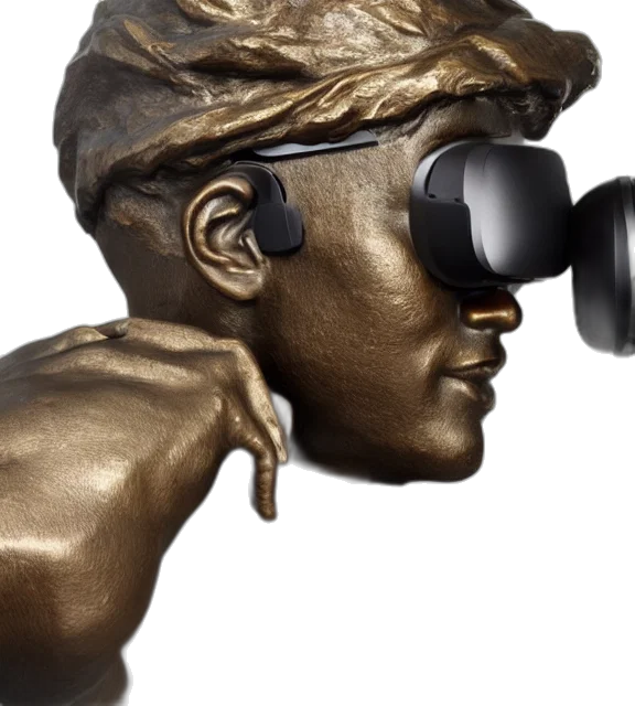 jewelry, mask, 3d render, photorealistic transparent PNG cut-out