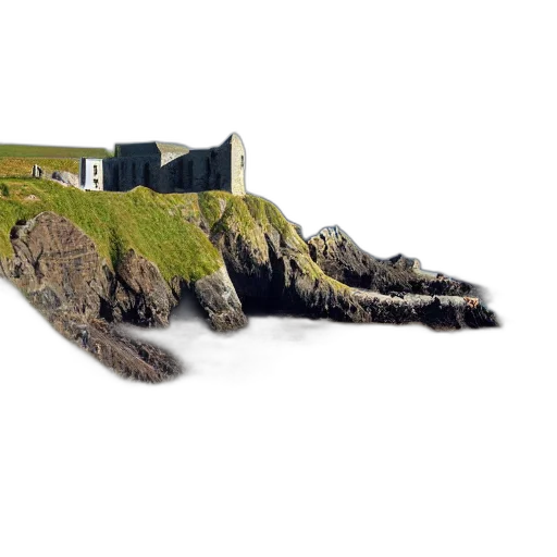 building, photorealistic, concept art, 3d render transparent PNG cut-out