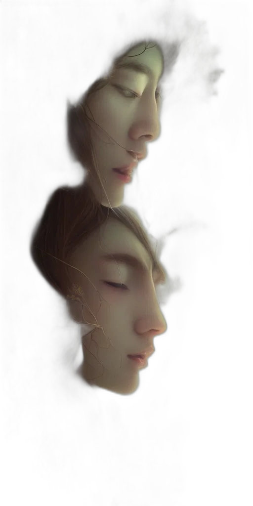 face, mask, crown, robot transparent PNG cut-out