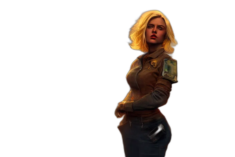 jacket, staff, weapon, concept art transparent PNG cut-out