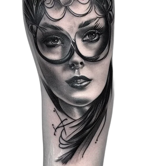 face, fantasy art, photorealistic, comic book art transparent PNG cut-out