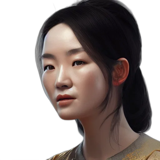 face, staff, dragon, jewelry transparent PNG cut-out
