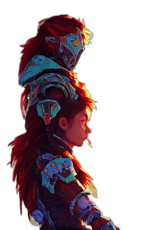 mask, dragon, crown, robot transparent PNG cut-out