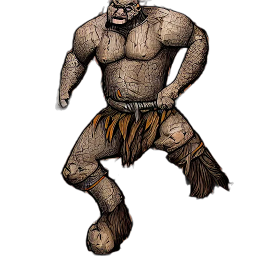 creature, animal, staff, mask transparent PNG cut-out