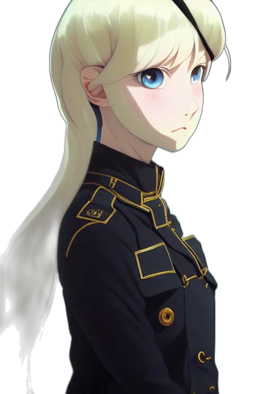 staff, crown, face, jacket transparent PNG cut-out