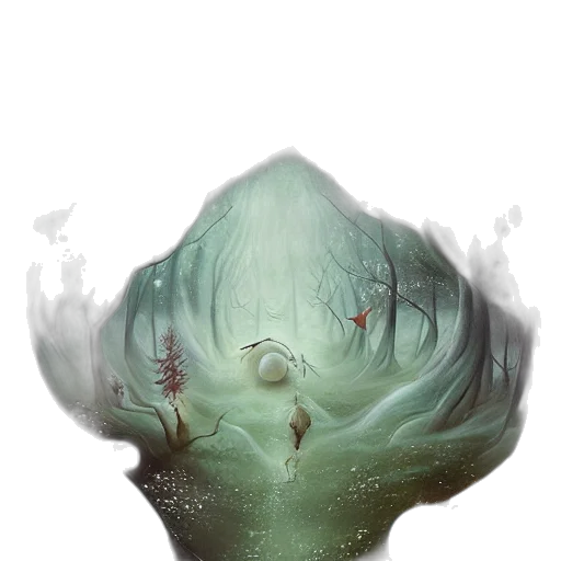 creature, dragon, mask, crown transparent PNG cut-out