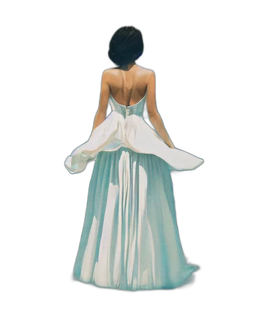 dress, jewelry, crown, concept art transparent PNG cut-out