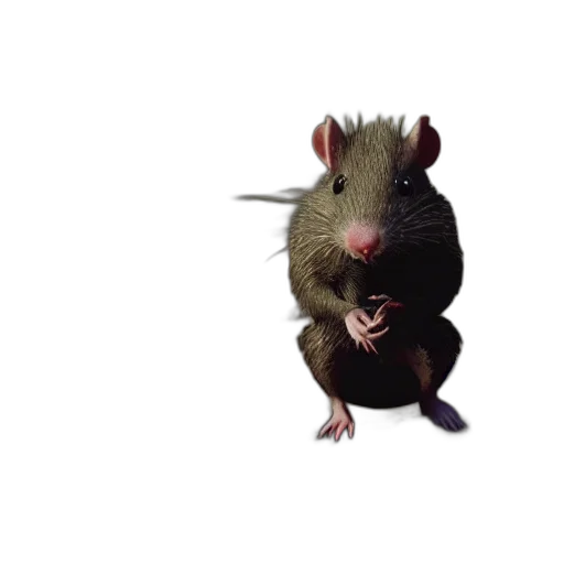 animal, creature, hat, staff transparent PNG cut-out