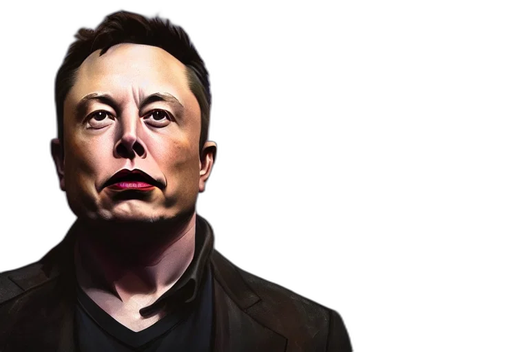 face, robot, photorealistic, comic book art transparent PNG cut-out