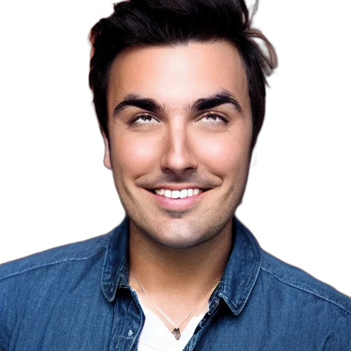 face, hair, staff, hat transparent PNG cut-out