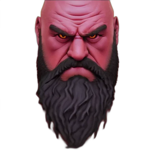 face, mask, creature, concept art transparent PNG cut-out