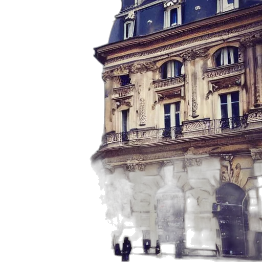 building, mask, umbrella, dress transparent PNG cut-out