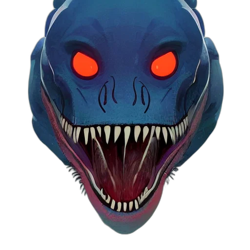 mask, creature, dragon, face transparent PNG cut-out