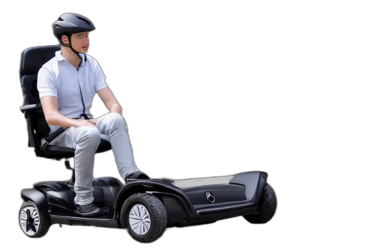robot, car, mobility, scooter transparent PNG cut-out