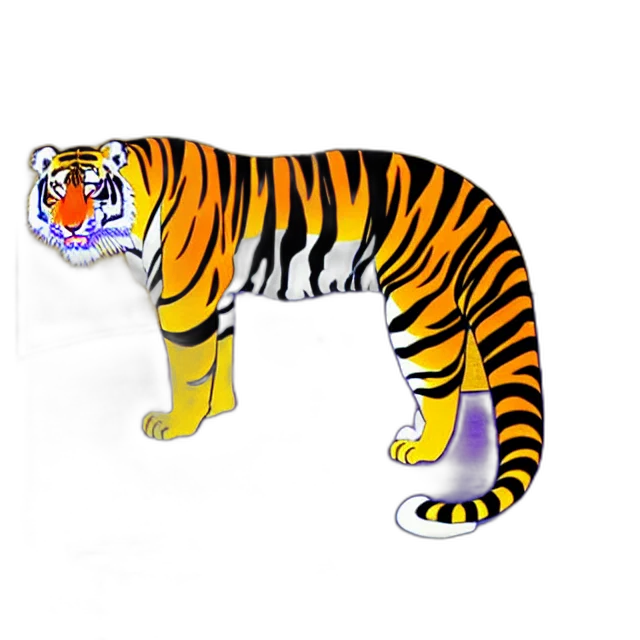 animal, 3d render, concept art, photorealistic transparent PNG cut-out