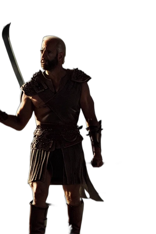 sword, weapon, 3d render, concept art transparent PNG cut-out