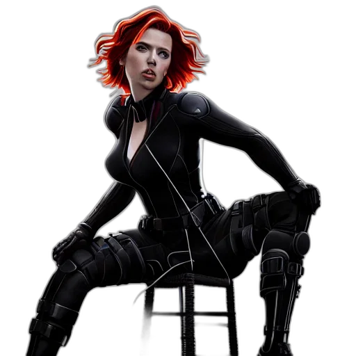 jacket, concept art, cyberpunk, comic book art transparent PNG cut-out