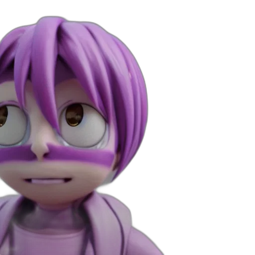 mask, 3d render, concept art, anime transparent PNG cut-out
