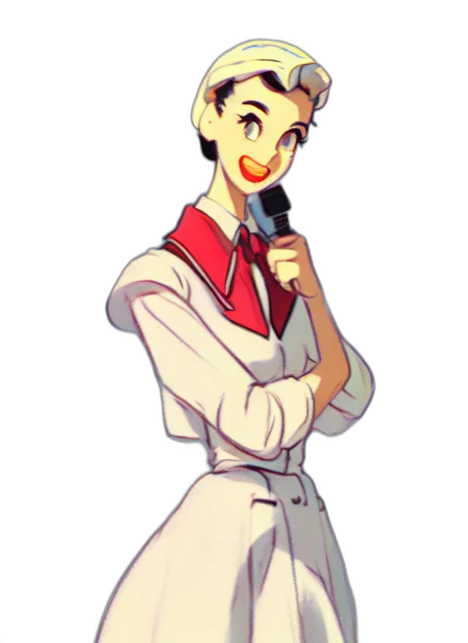 staff, jacket, robot, cartoon transparent PNG cut-out