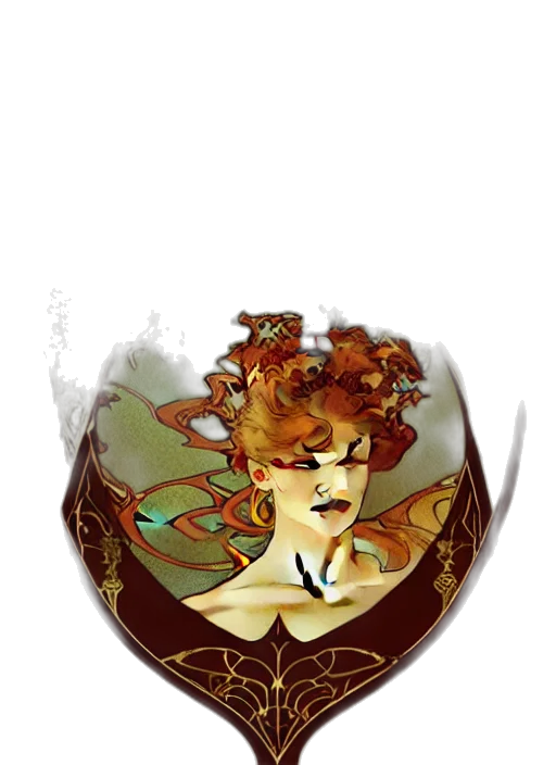 crown, jewelry, mask, fantasy art transparent PNG cut-out