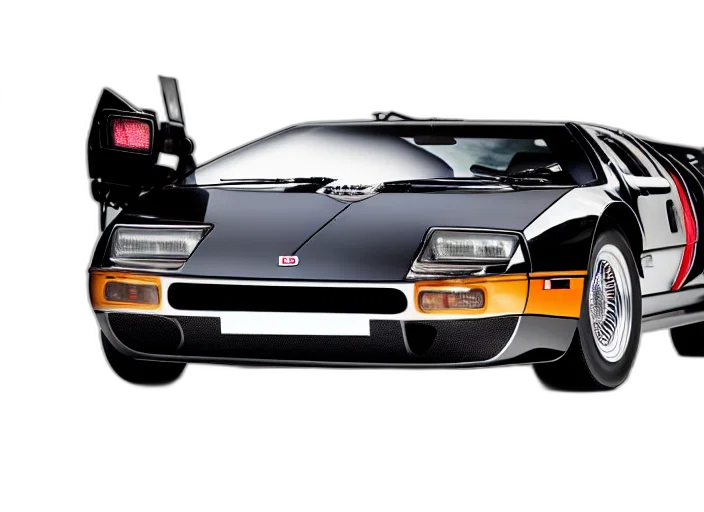 car, concept art, 3d render, photorealistic transparent PNG cut-out