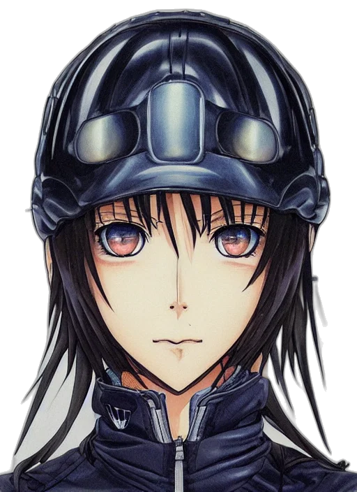 hat, face, weapon, robot transparent PNG cut-out