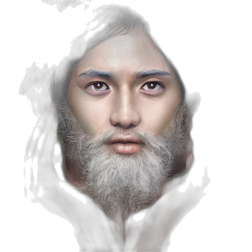 face, hair, creature, mask transparent PNG cut-out