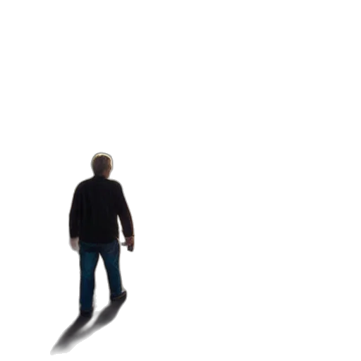 jacket, staff, robot, hair transparent PNG cut-out