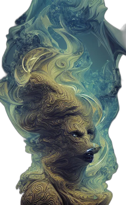 mask, face, hair, creature transparent PNG cut-out