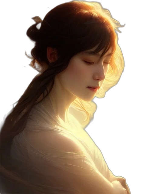 face, dress, crown, dragon transparent PNG cut-out