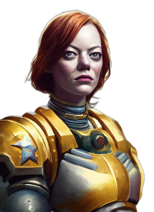 robot, face, staff, concept art transparent PNG cut-out