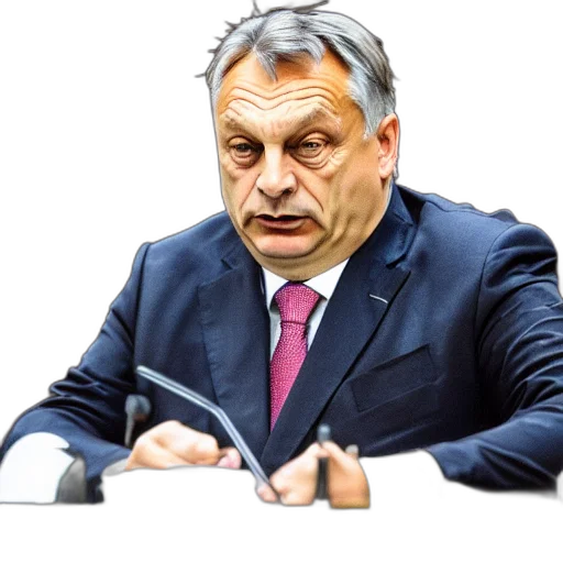 face, viktor, orban, baki transparent PNG cut-out