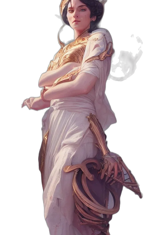 staff, dress, dragon, jewelry transparent PNG cut-out