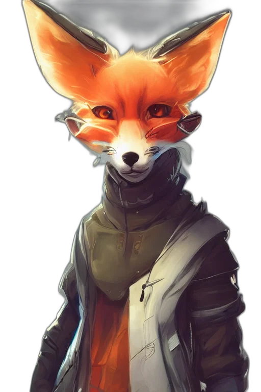 jacket, staff, mask, animal transparent PNG cut-out