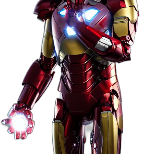 robot, weapon, concept art, 3d render transparent PNG cut-out