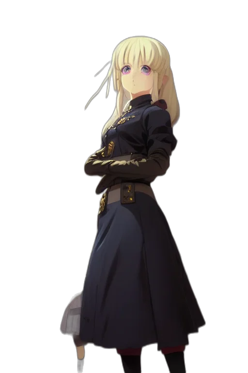 dress, staff, sword, crown transparent PNG cut-out